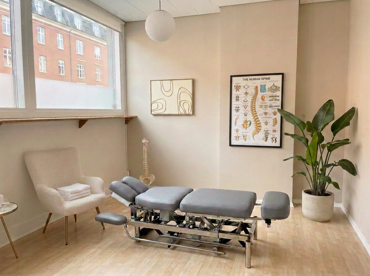 Nørrebro Kiropraktisk Klinik reception